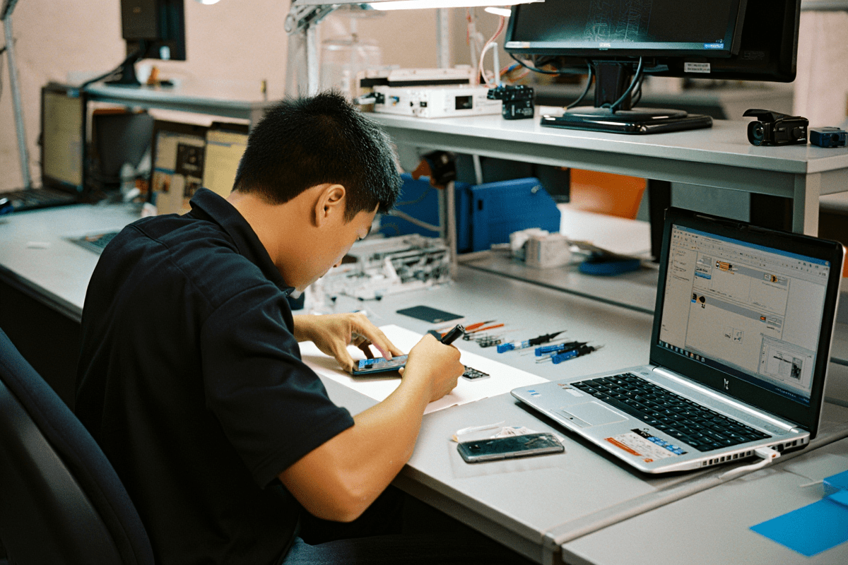 Процесс ремонта техники GARLYN в garlyn-service